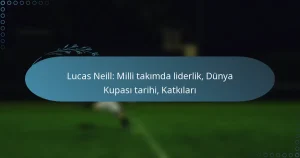 Read more about the article Lucas Neill: Milli takımda liderlik, Dünya Kupası tarihi, Katkıları