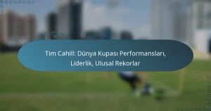 Read more about the article Tim Cahill: Dünya Kupası Performansları, Liderlik, Ulusal Rekorlar